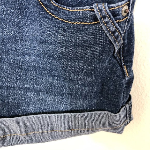 HAUTE MAMA Denim Jean Shorts Size Small - Picture 2 of 10